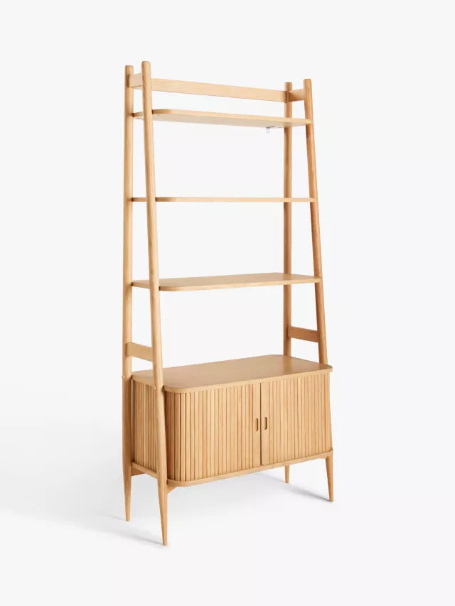 John Lewis Grayson Storage Shelving Unit, Oak