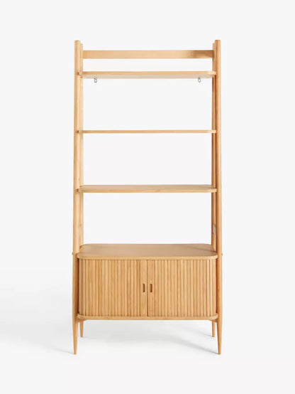 John Lewis Grayson Storage Shelving Unit, Oak