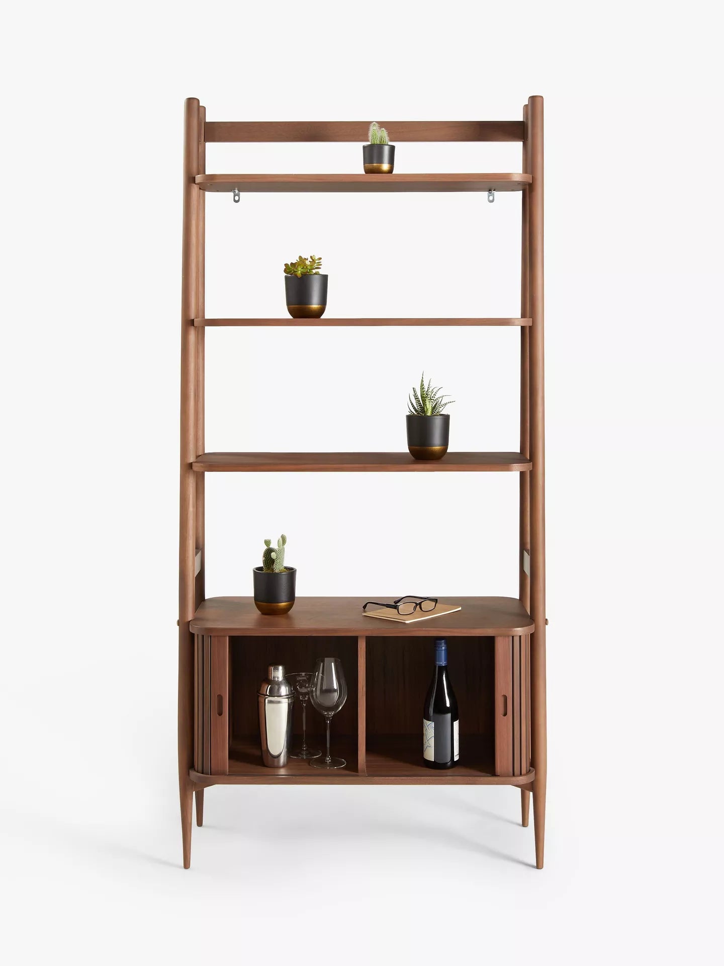 John Lewis Grayson Storage Shelving Unit, Dark