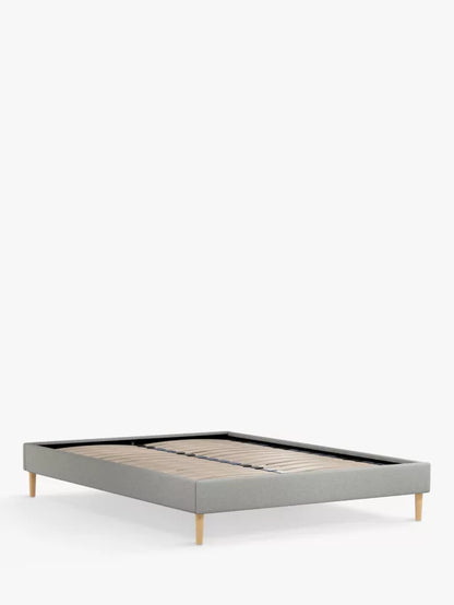 John Lewis ANYDAY Bonn Platform Bed Frame, King Size, Saga Grey