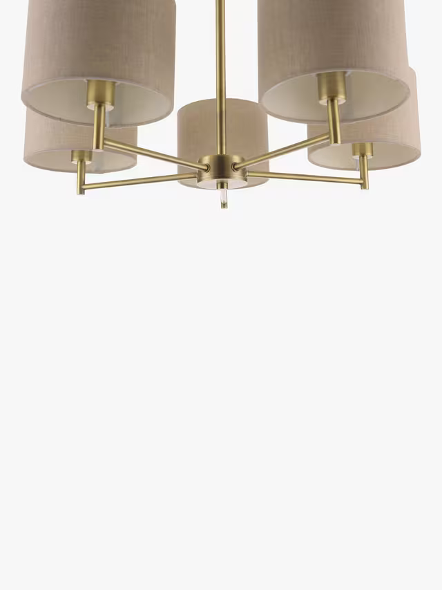 John Lewis Blakely Ceiling Light, Antique Brass