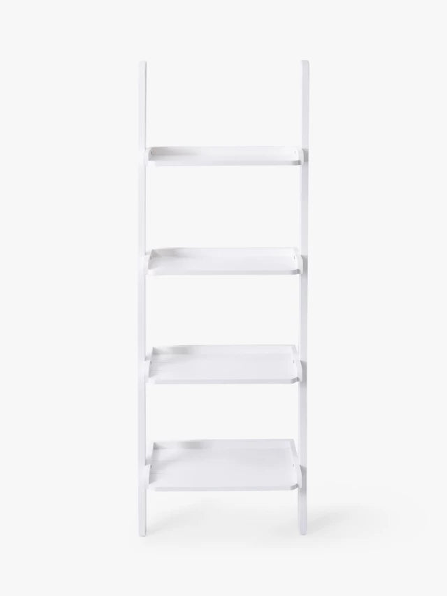 John Lewis Portsman Bathroom Ladder Shelving Unit White Towel