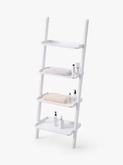 John Lewis Portsman Bathroom Ladder Shelving Unit White Towel