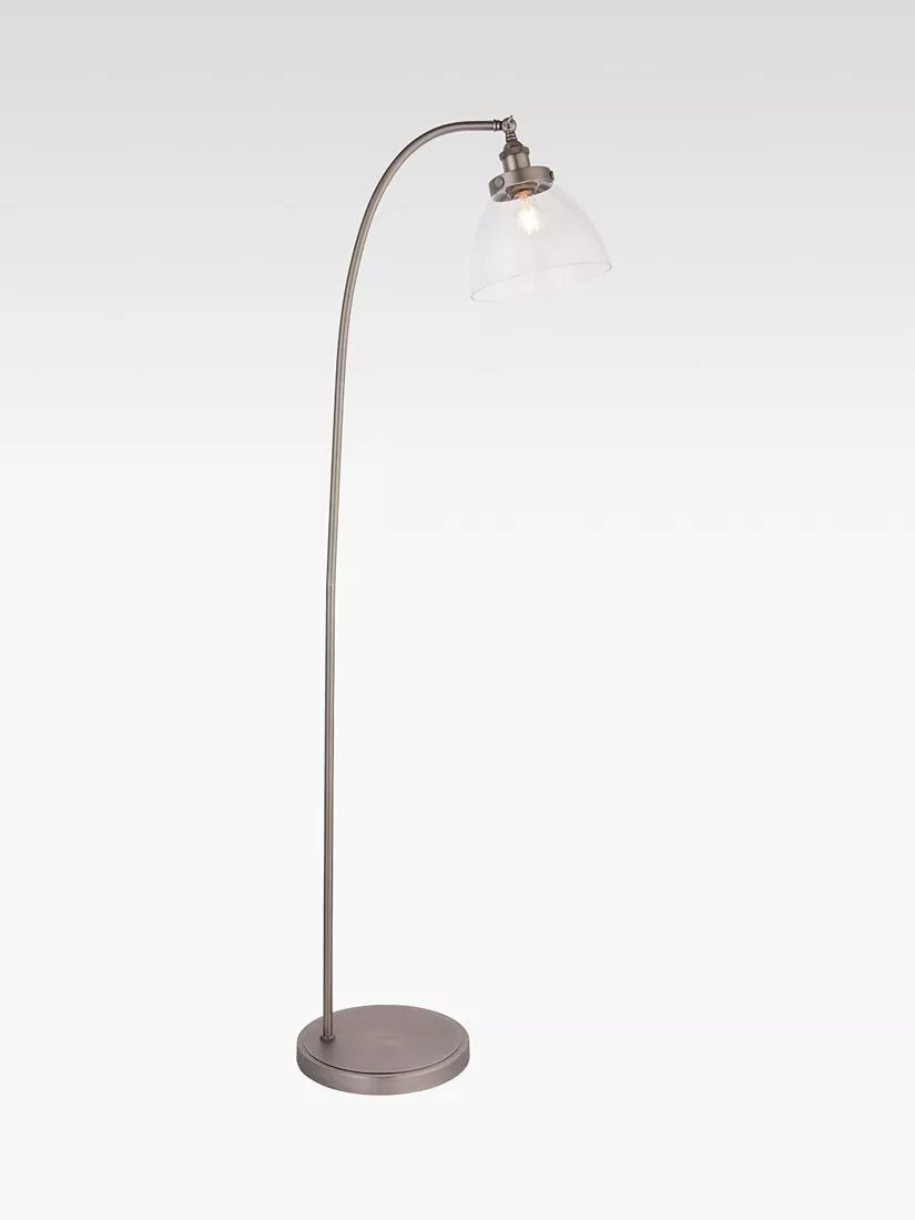 Bay Lighting Carter Floor Lamp, Matt Nickel