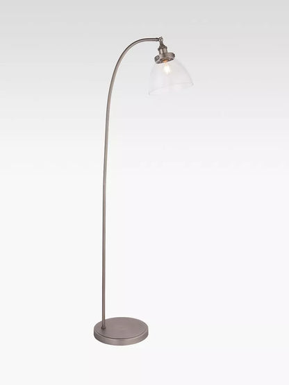 Bay Lighting Carter Floor Lamp, Matt Nickel