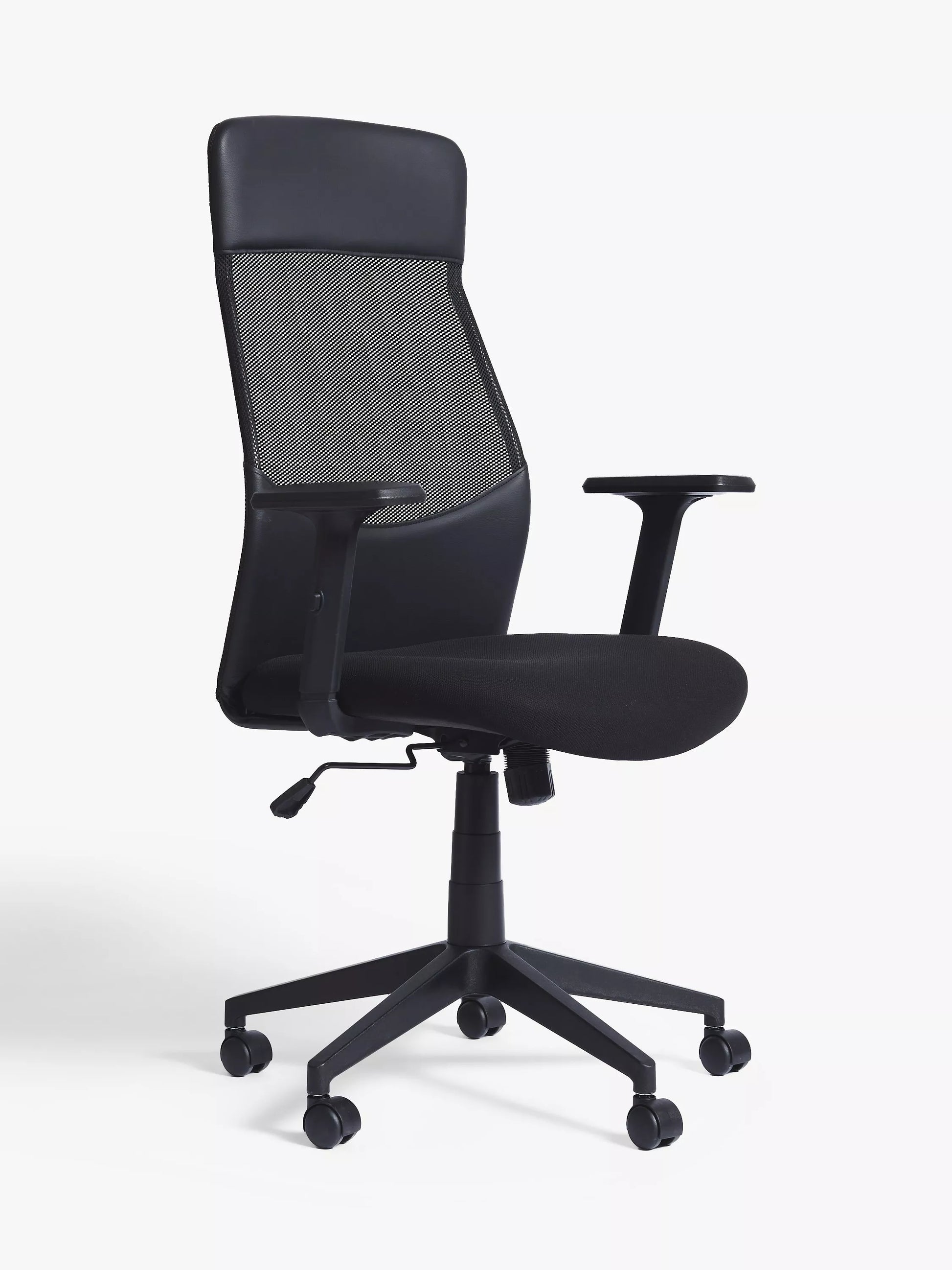 John Lewis Inset Office Chair  Blac