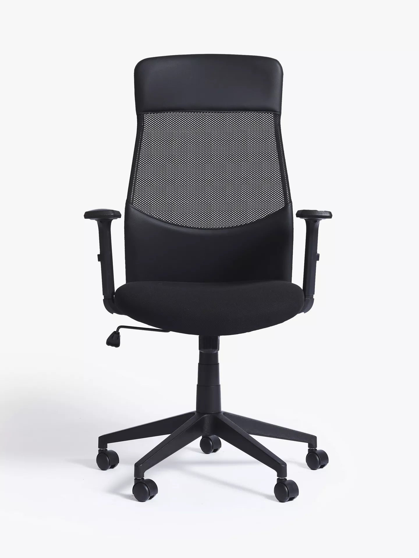 John Lewis Inset Office Chair, Black