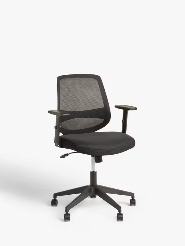 John Lewis ANYDAY Dorsal Office Chair Black