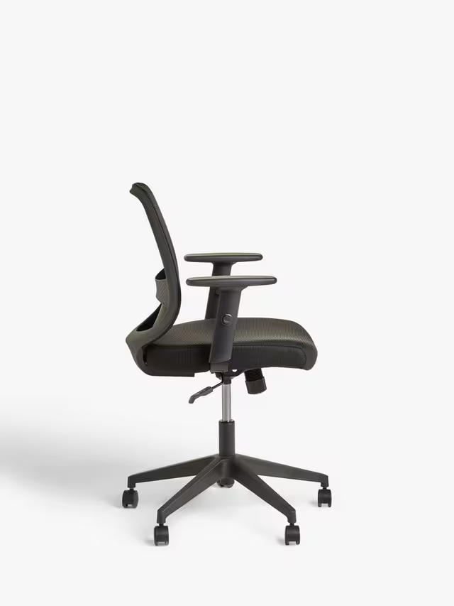 John Lewis ANYDAY Dorsal Office Chair Black