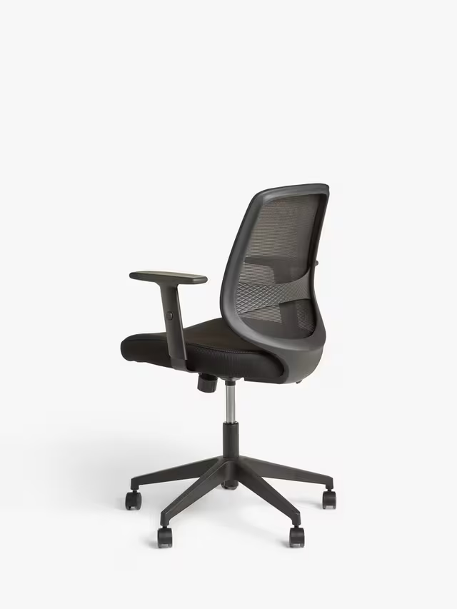 John Lewis ANYDAY Dorsal Office Chair Black