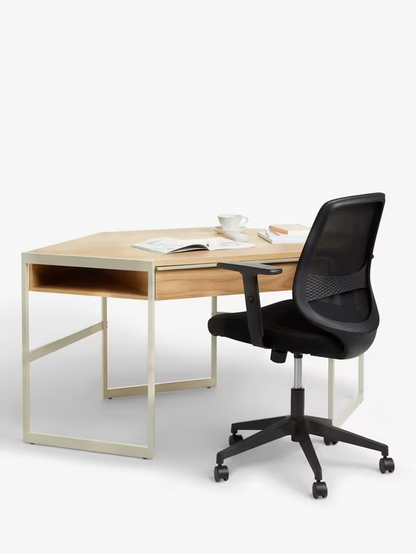 John Lewis Dorsal Office Chair, Black