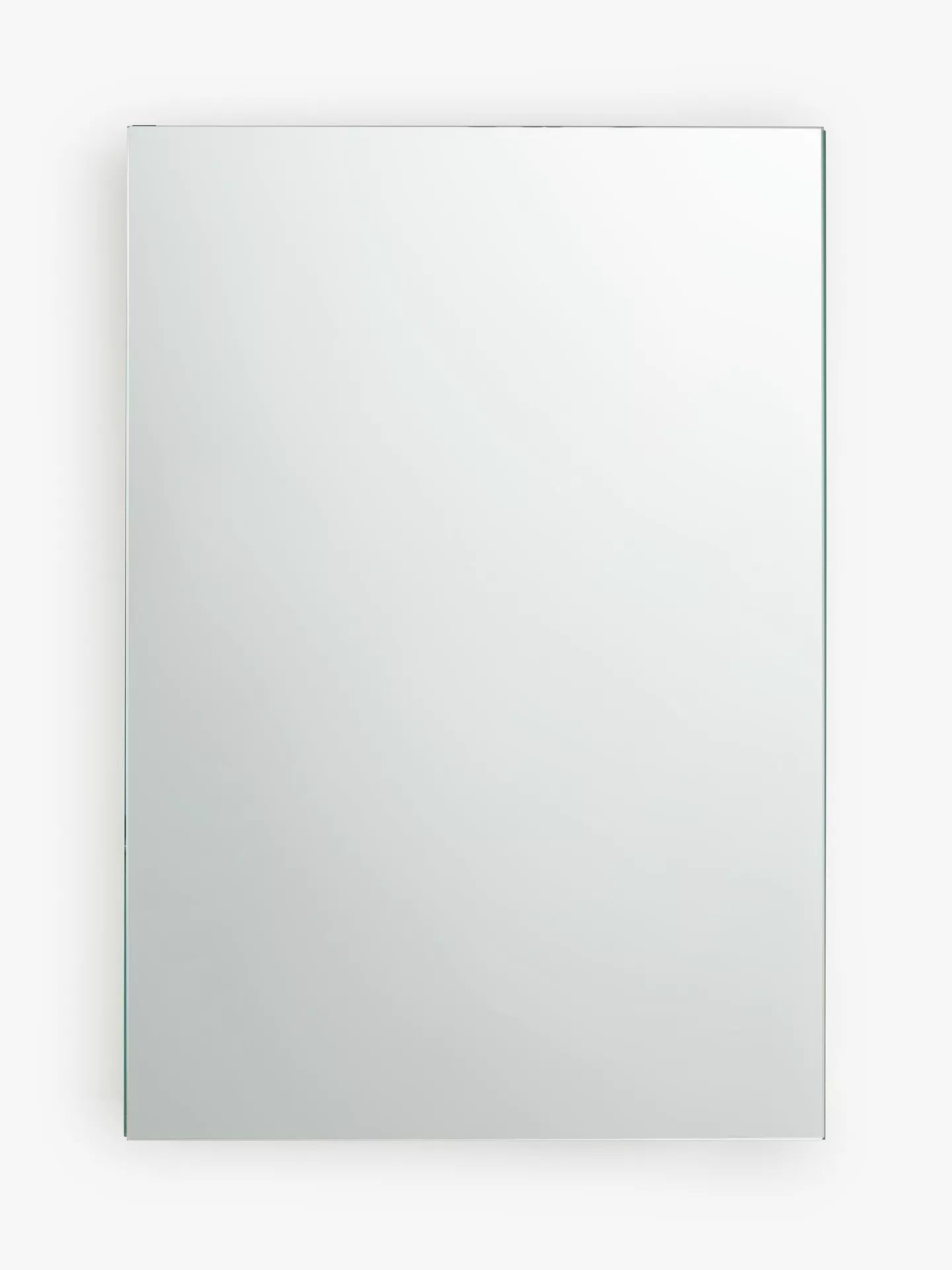John Lewis Single Mirror-Sided Bathroom Cabinet