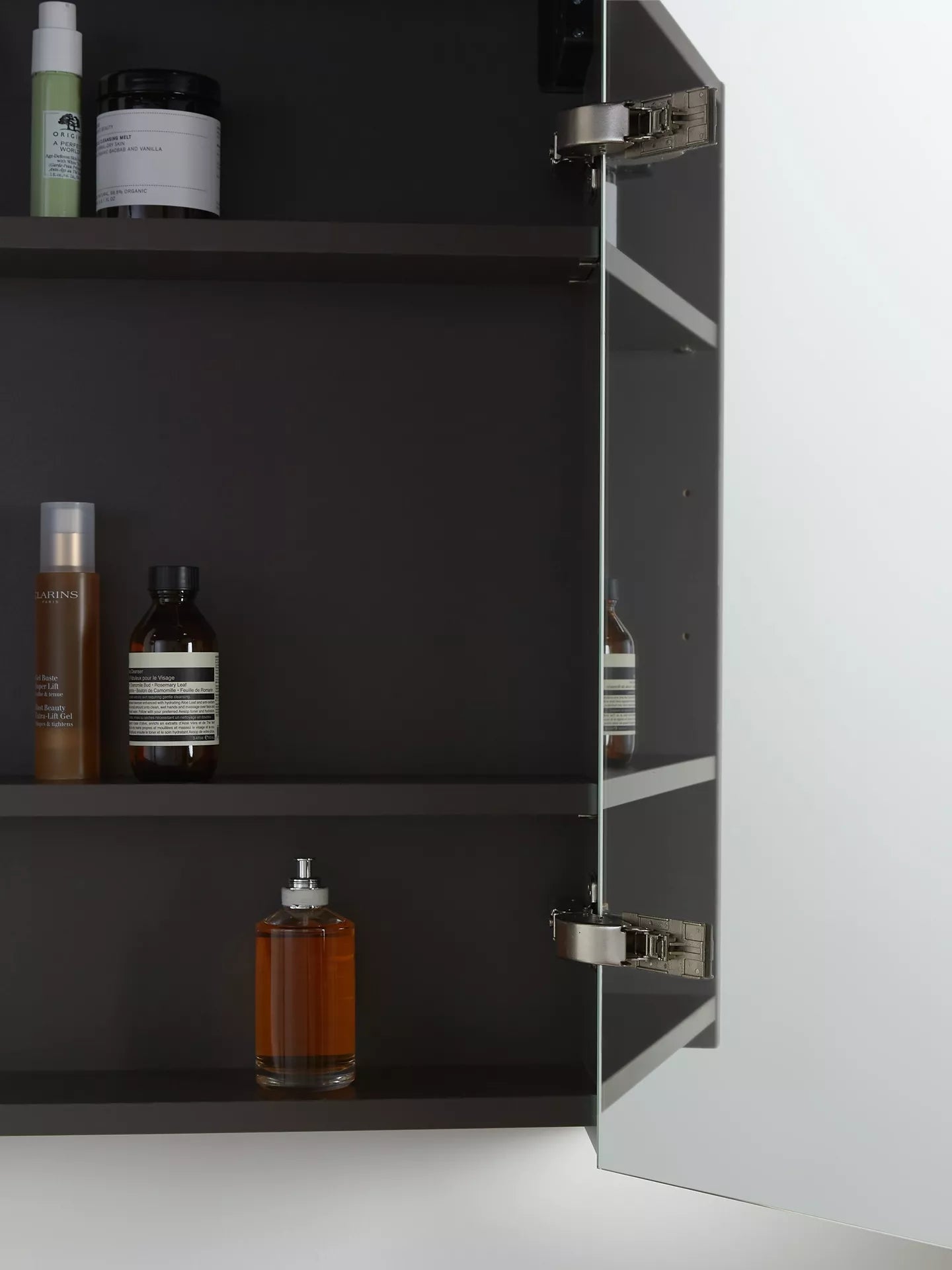 John Lewis Single Mirror-Sided Bathroom Cabinet