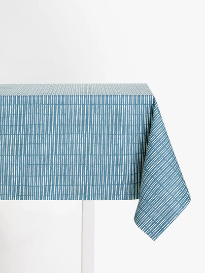 John LewisBamboo Oilcloth Tablecloth Fabric, Bluestone 20 meters RRP £18.00M