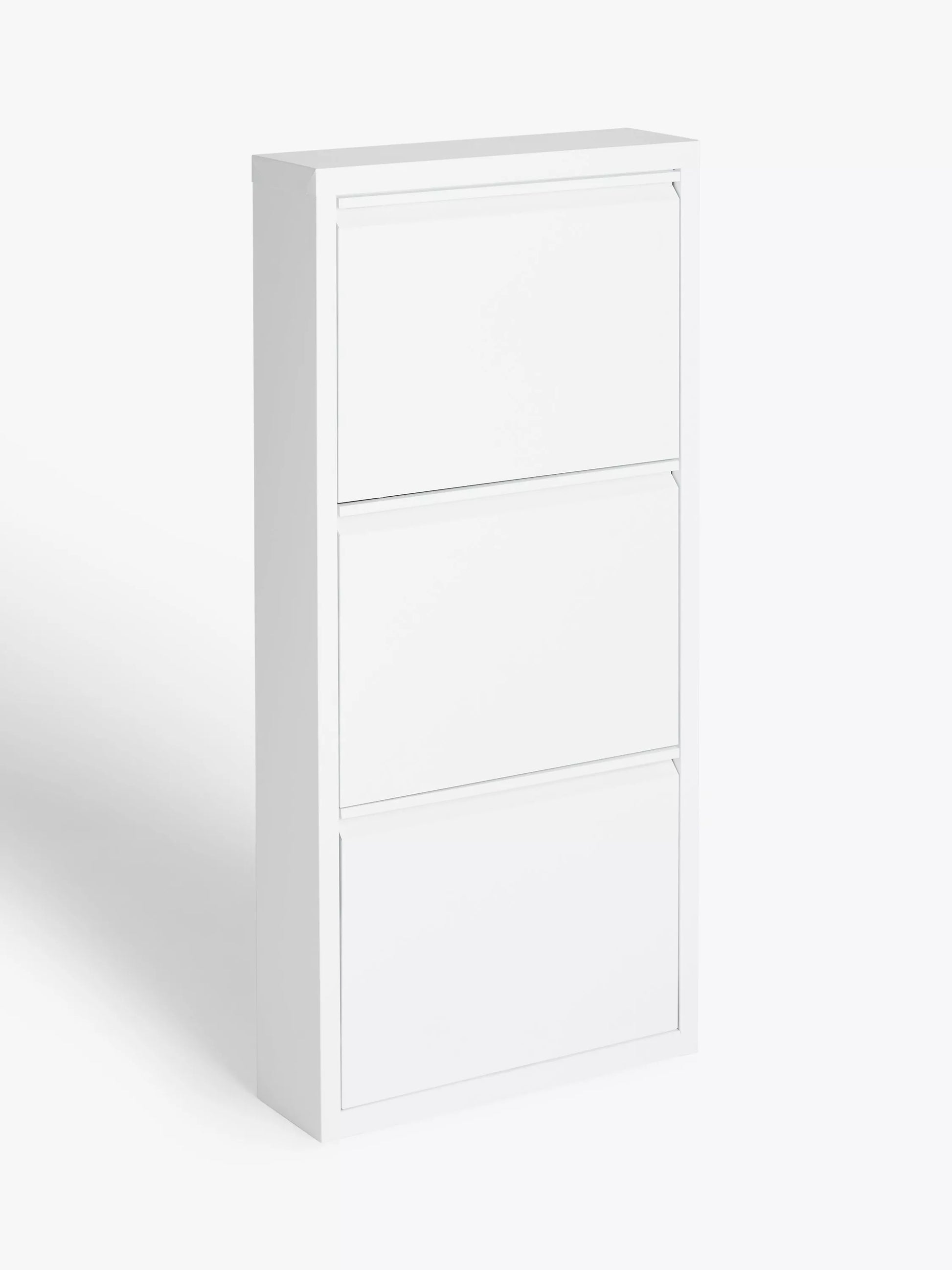 John Lewis ANYDAY Fold Out 3 Tier Shoe Cabinet