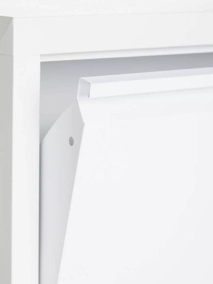 John Lewis Fold Out 3 Tier Shoe Rack White