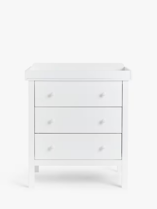 John Lewis Elementary Dresser, White
