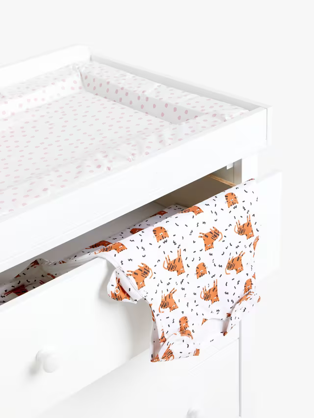 John Lewis Elementary Dresser, White