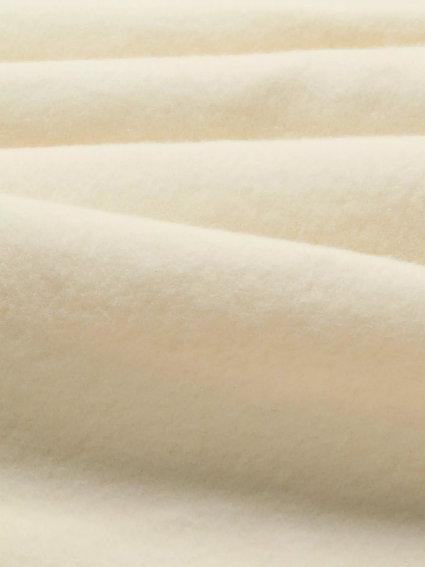 John Lewis Premium Domette Interlining Fabric, Cream 12 Meters