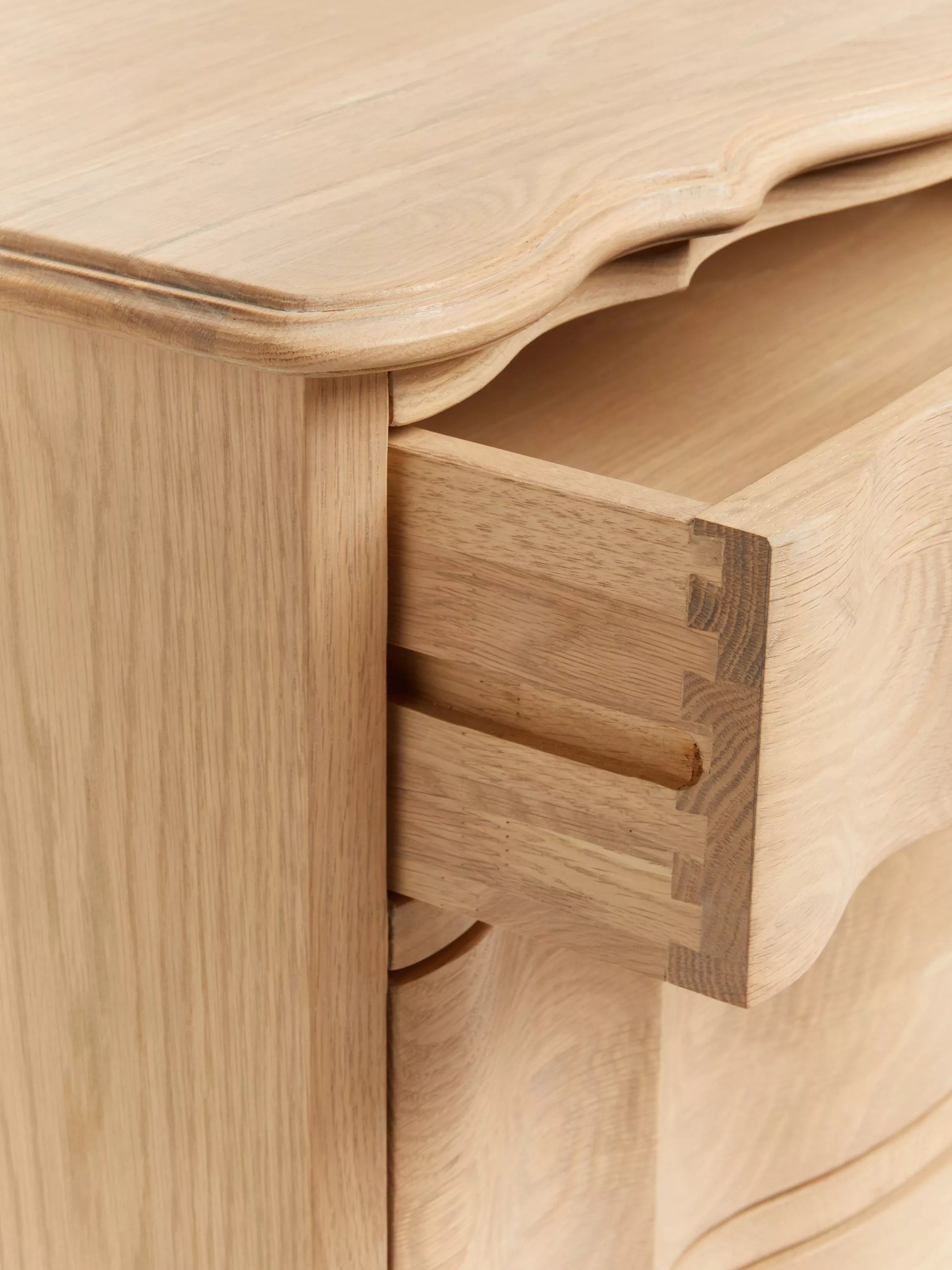 John Lewis Louis 4 Drawer Chest, Oak