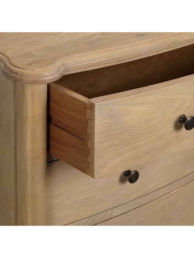 John Lewis Louis 3 Drawer Chest, Oak