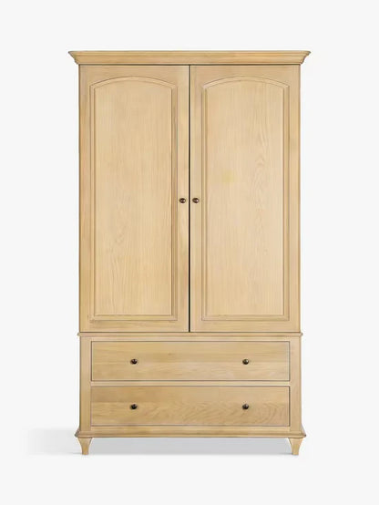 John Lewis Louis Double Wardrobe Oak