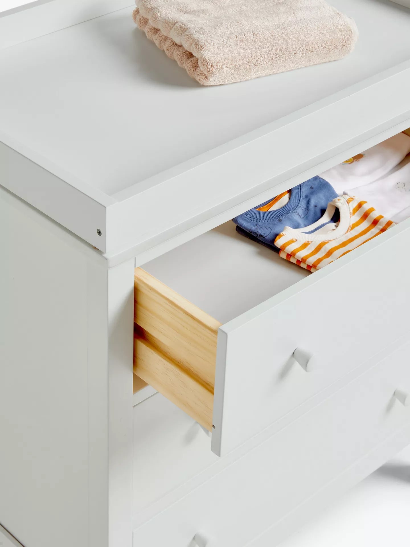 John Lewis Wilton Changing Table Dresser, White
