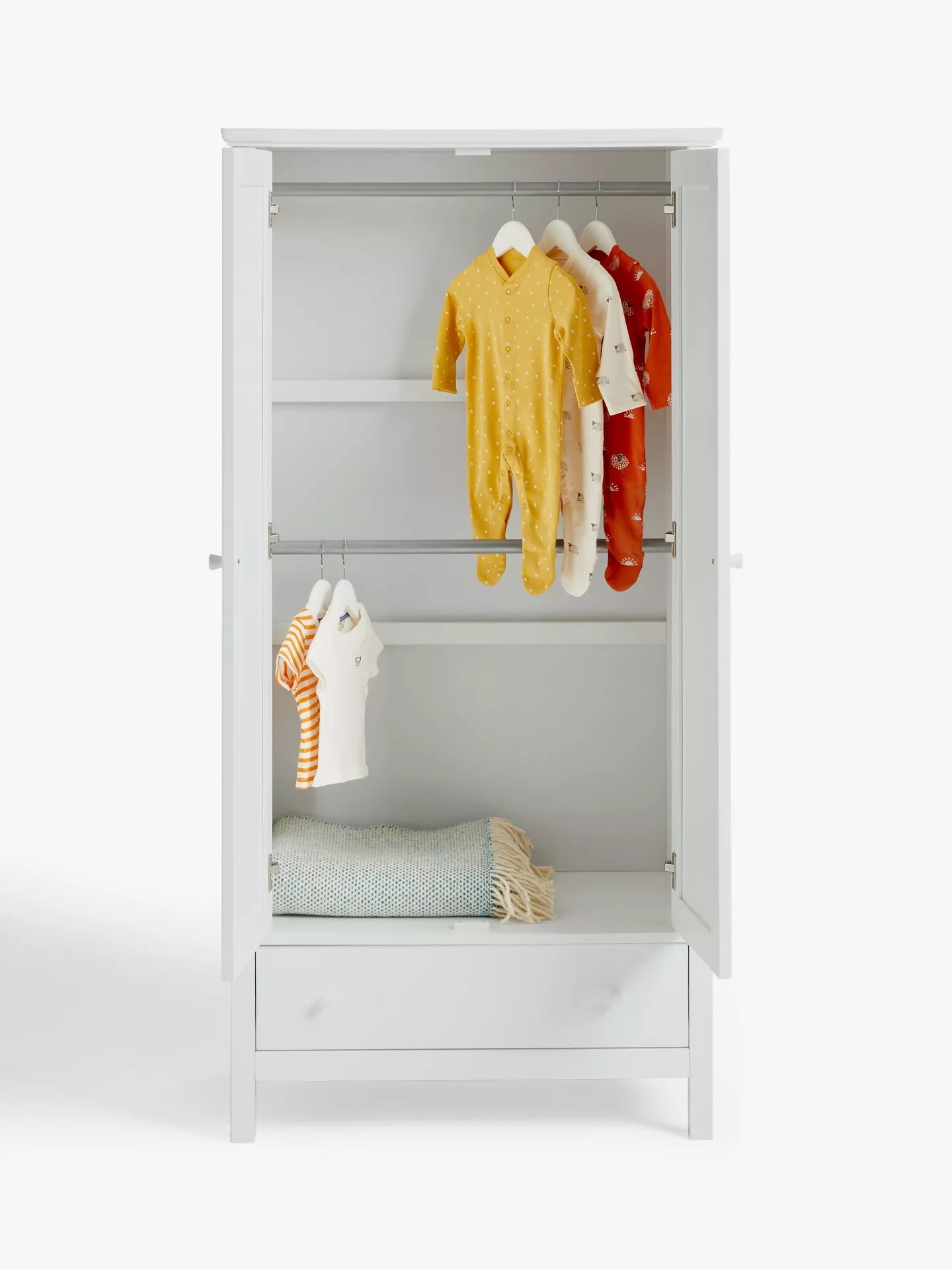 John Lewis Wilton Wardrobe, White
