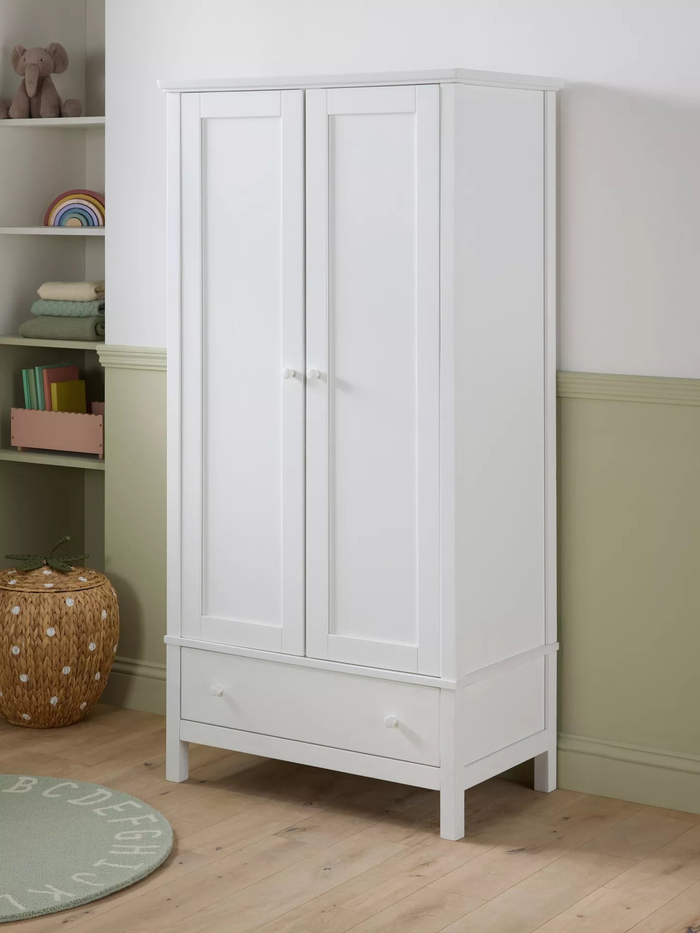 John Lewis Wilton Wardrobe, White