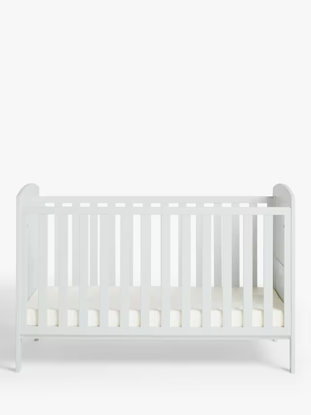 John Lewis Wilton Cotbed, White