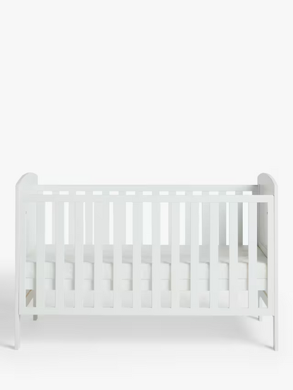John Lewis Wilton Cotbed, White
