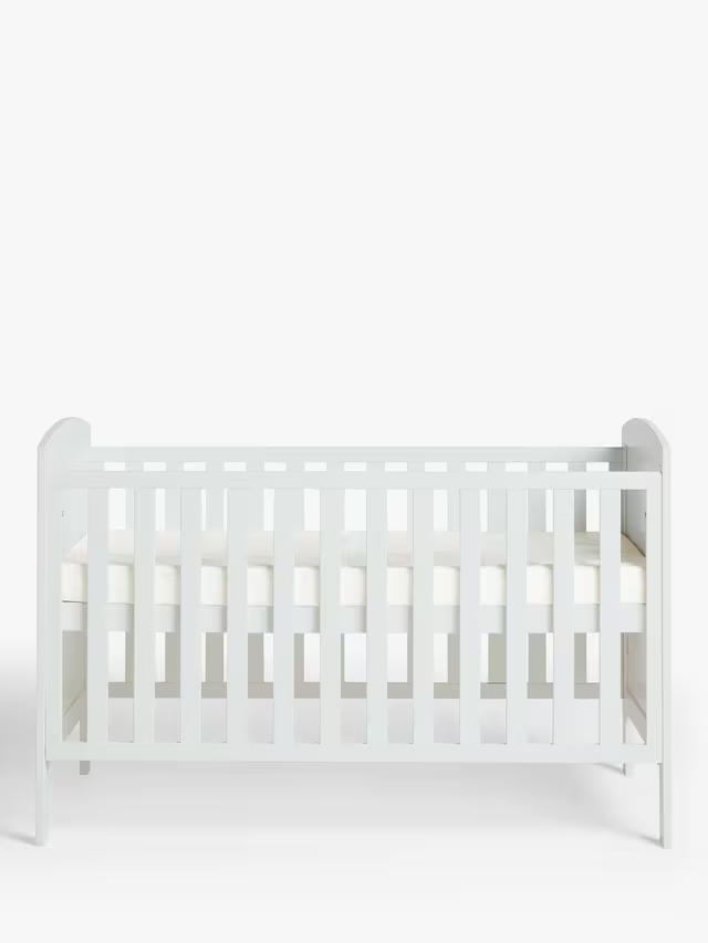 John Lewis Wilton Cotbed, White