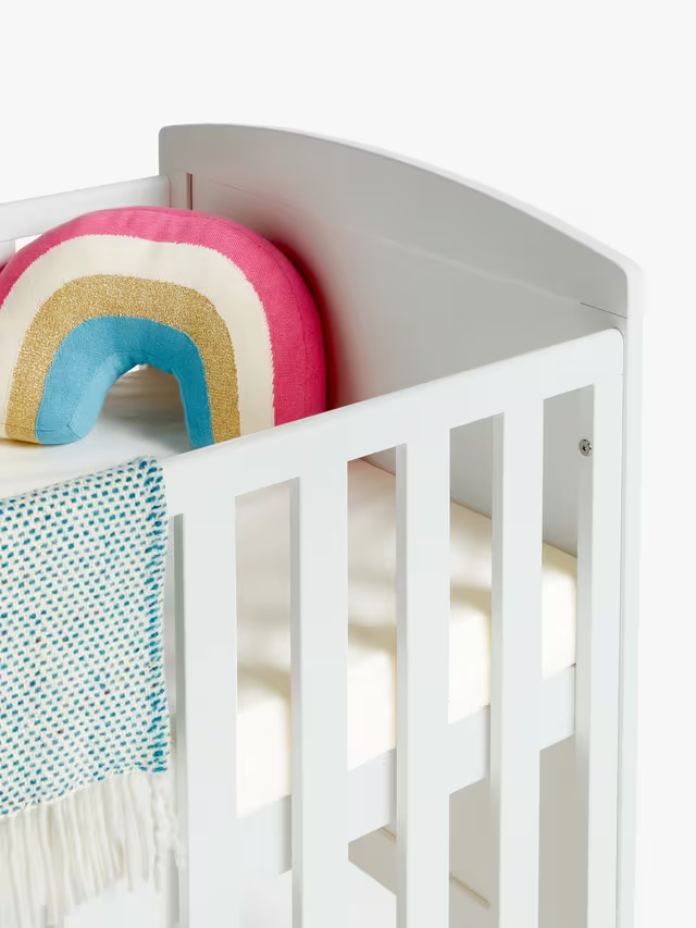 John Lewis Wilton Cotbed, White