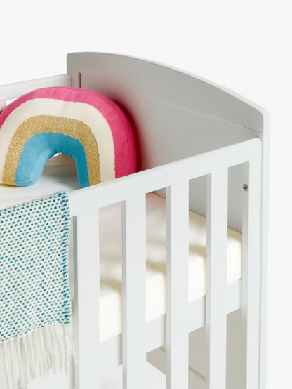 John Lewis Wilton Cotbed, White