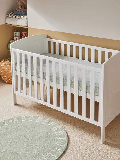 John Lewis Wilton Cotbed, White