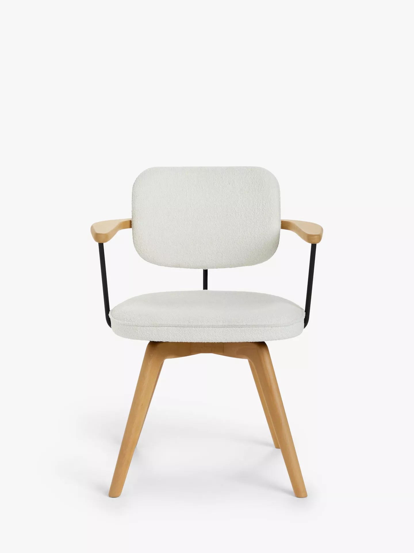 John Lewis Soren Office Chair, Ivory/Natural