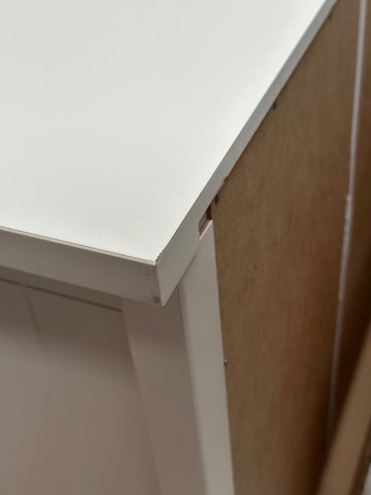 Julian Bowen Maine 6 Drawer Wide Chest, White