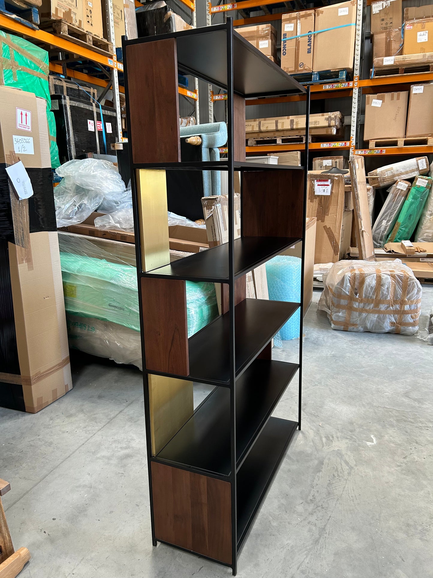 Brunel shelving wide