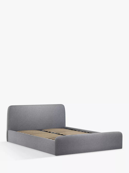 Bonn Ottoman Storage Upholstered Bed Frame, Small Double, Saga Grey