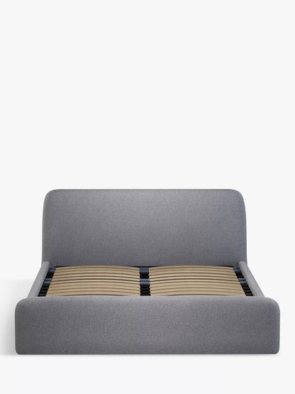 Bonn Ottoman Storage Upholstered Bed Frame, Small Double, Saga Grey