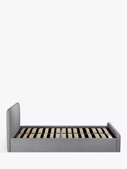 Bonn Ottoman Storage Upholstered Bed Frame, Small Double, Saga Grey
