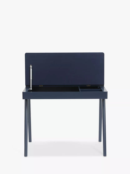 John Lewis Lift Storage Desk, Blue