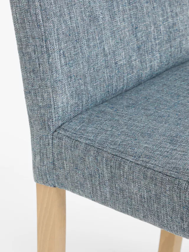 John Lewis ANYDAY Slender Dining Chairs, Set of 2 Blue