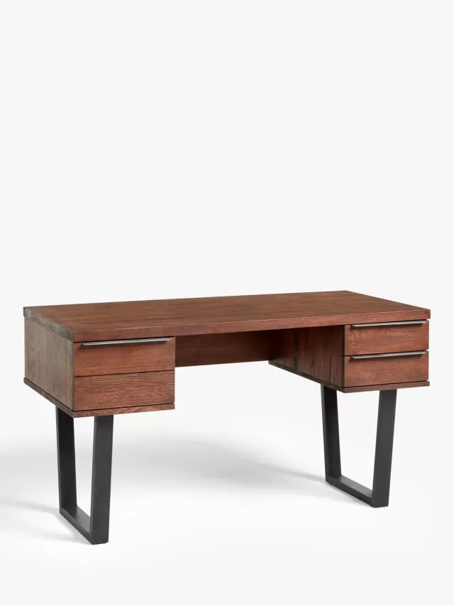 John Lewis Calia 2 Desk, Oak