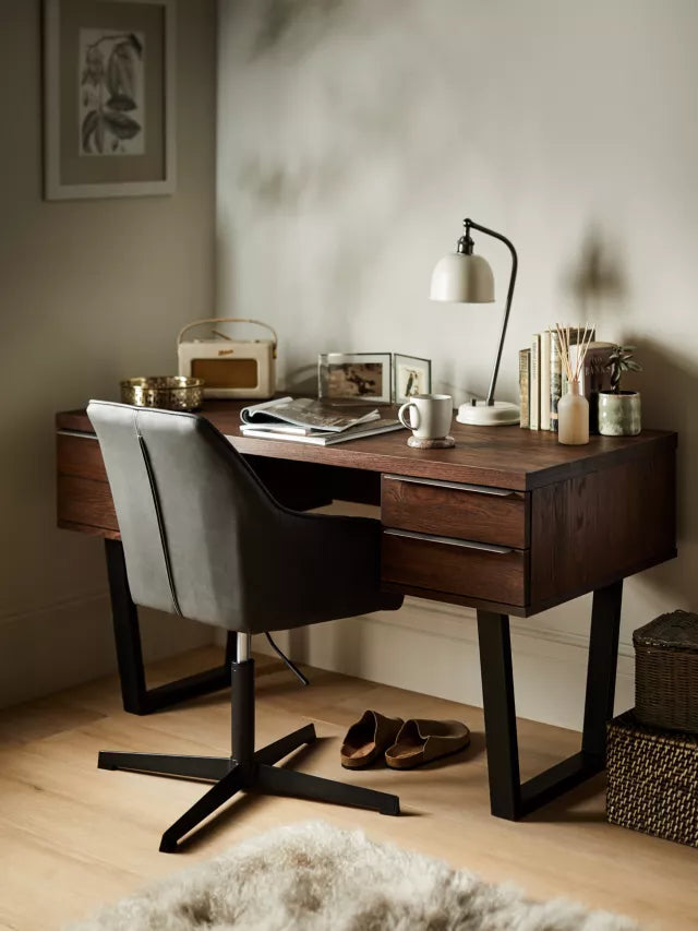 John Lewis Calia 2 Desk, Oak