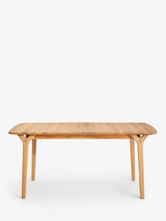 John Lewis X-Ray 6-8 Seater Extending Dining Table, Oak