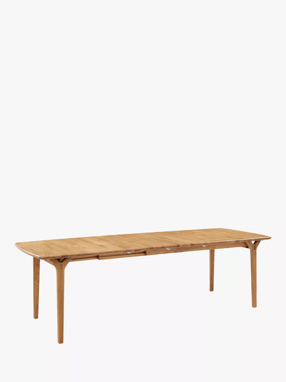John Lewis X-Ray 6-8 Seater Extending Dining Table, Oak