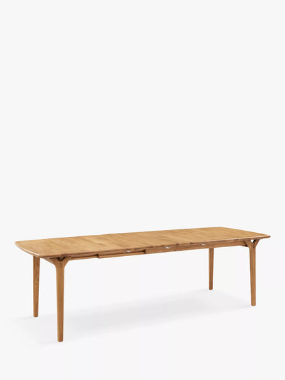 John Lewis X-Ray 6-8 Seater Extending Dining Table, Oak