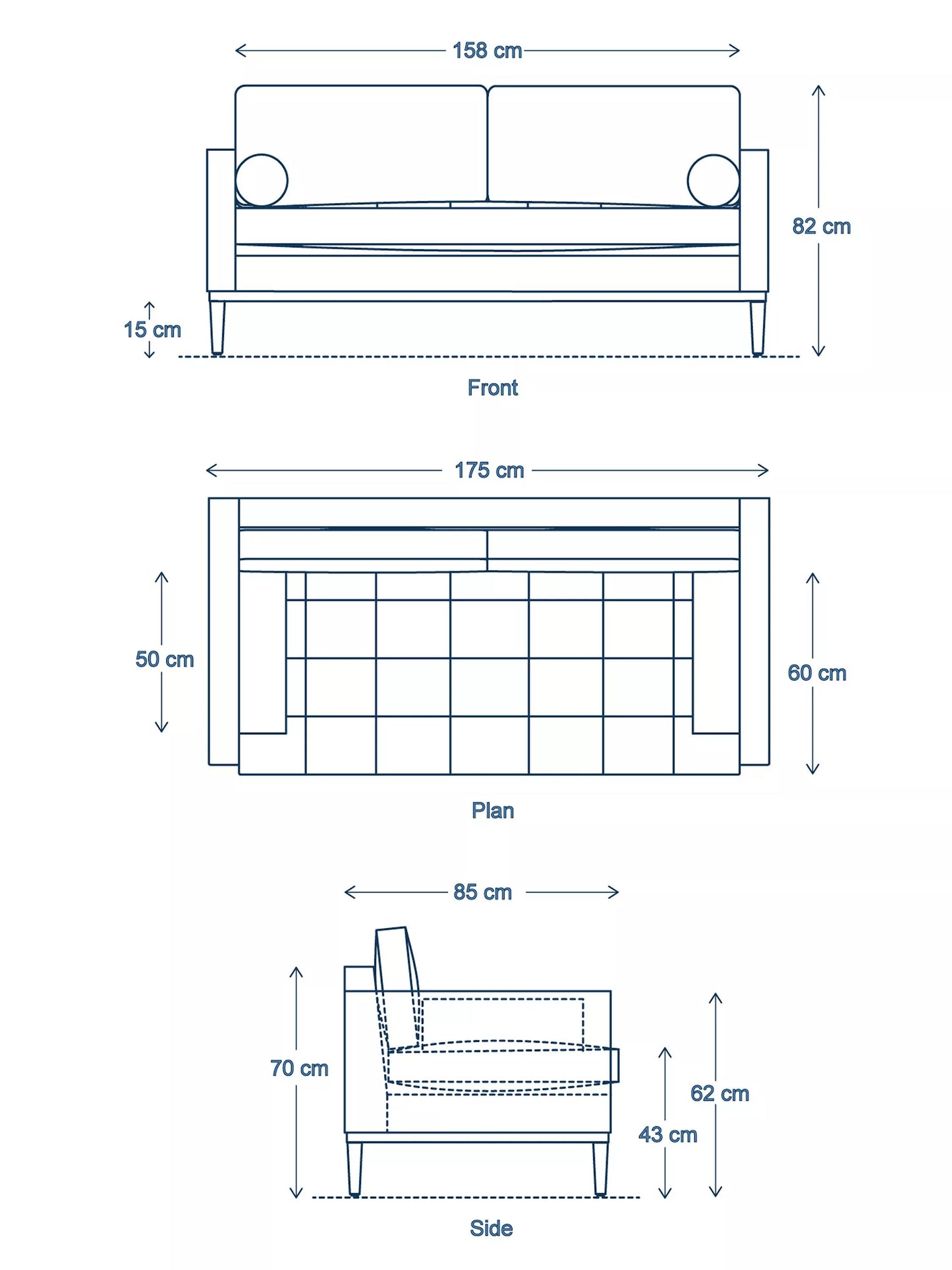 MODEL 02 2 SEAT SEAGLASS