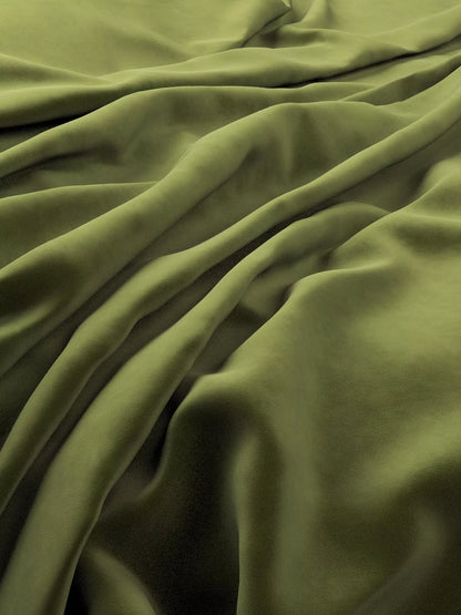 Swoon Denver Footstool, Fern Velvet